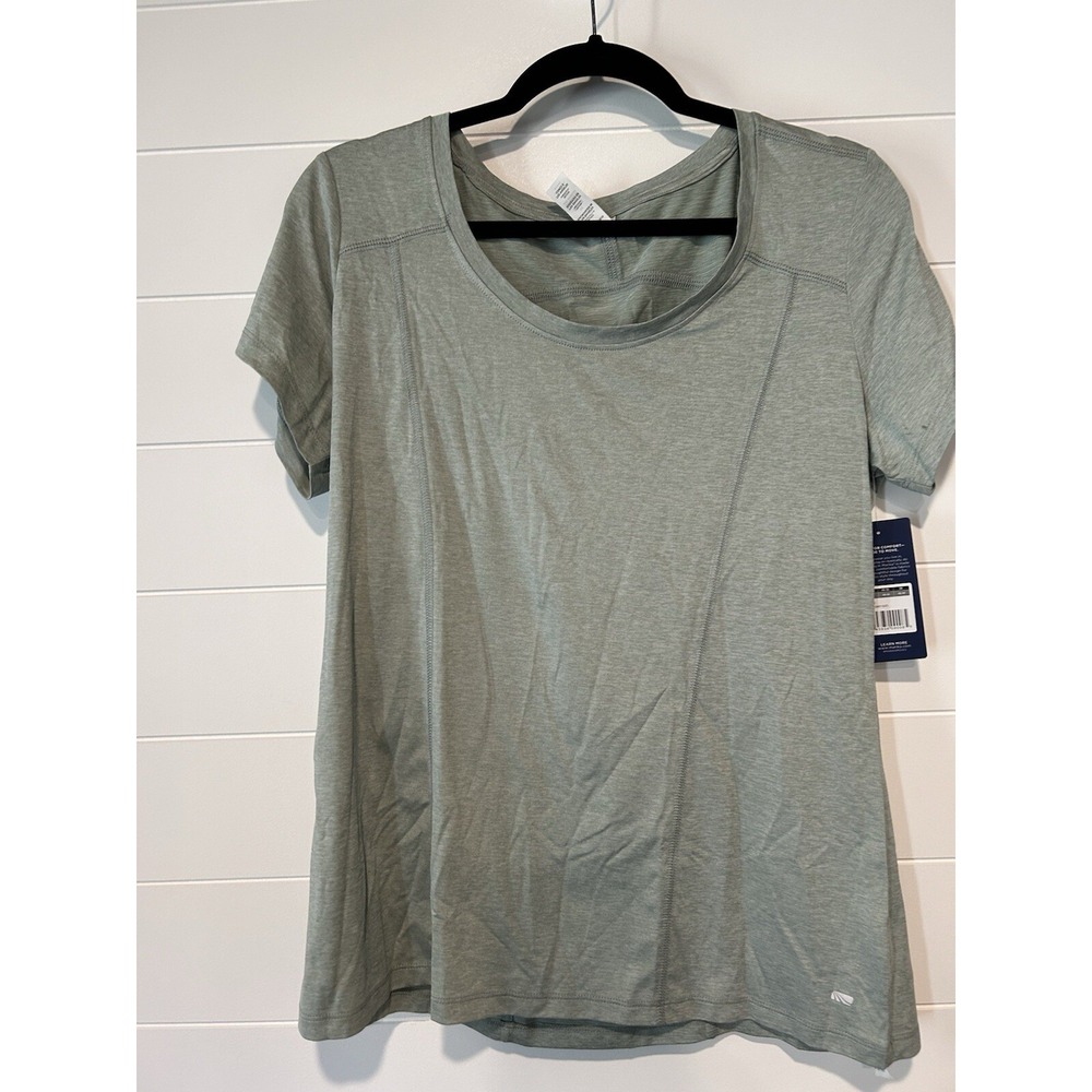 Women's Marika Dry Wik Tshirt Sz Large NWT Gray